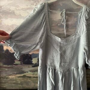 In Loom Tie Back Blouse